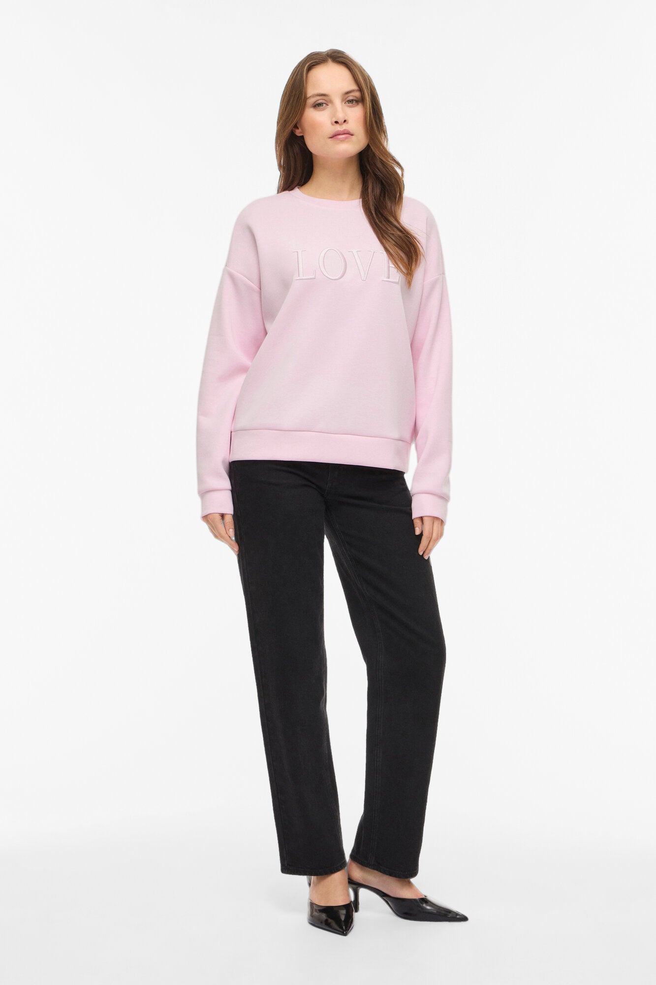 Vireflect Love sweatshirt - Cherry Blossom